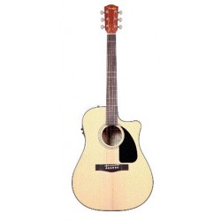 Guitarra Electroacustica Fender Dreadnought Classic Design Series Natural Con Estuche 0961536232 (CD-60CE) (0961536232)