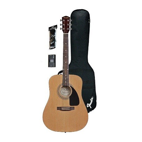 Paquete Guitarra Acustica Fender (FA-100) - Envío Gratuito