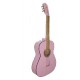 Guitarra Acustica Gilb 3/4 Tercerola Rosa - Envío Gratuito