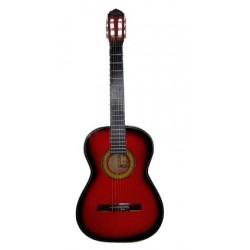 Guitarra Acustica La Española Rojo Sombreado