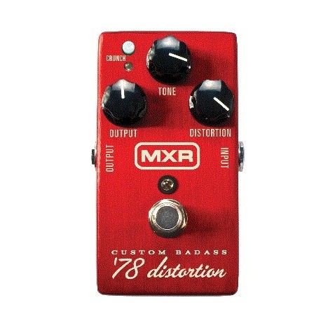 Pedal de Efectos Dunlop MXR Custom Badass '78 Distortion (M78) - Envío Gratuito