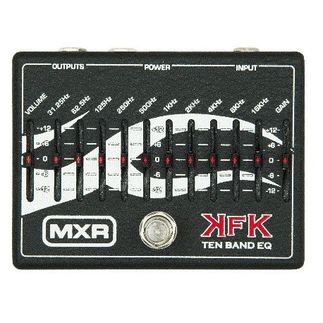 Pedal de Efectos Dunlop MXR Kerry King Ten Band EQ (KFK1) - Envío Gratuito