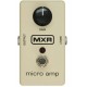 Pedal de Efectos Dunlop MXR Micro Amp (M133) - Envío Gratuito