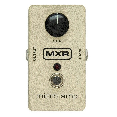 Pedal de Efectos Dunlop MXR Micro Amp (M133) - Envío Gratuito