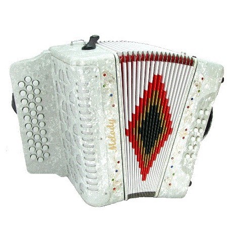 Acordeon Profesional Melody en Sol Varios Colores - Envío Gratuito