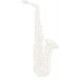 Saxofon Alto Century Mib Laqueado / Niquelado CAS-200C (CNSX007) - Envío Gratuito