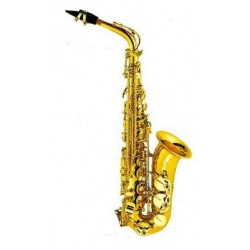 Saxofon Alto Silvertone Mib SAS-200L Laqueado (SLSX009) - Envío Gratuito