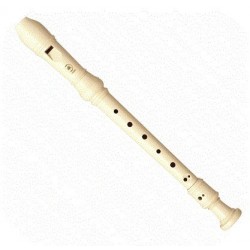 Flauta Yamaha Soprano Descant Recorder Baroque (YRS-24B) - Envío Gratuito