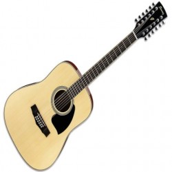 Guitarra Electroacustica IBANEZ GUIT. ACUST. IBANEZ NAT. 12 CDAS. Mod.PF1512-NT  7000178