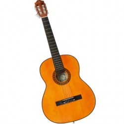 Guitarra Acústica SEGOVIA PAQ GUITARRA CLASICA ACUSTICA FUNDA-PUAS-AFINADOR... SGLC-14 4-4PAQ - Envío Gratuito