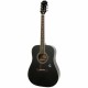 Guitarra Acústica EPIPHONE DR-100 Ebony Ch Hdwe EA10EBCH1 - Envío Gratuito