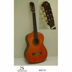 Guitarra Acústica SEGOVIA GUITARRA CLASICA ACUSTICA NATURAL EN CAOBA SGC-70 - Envío Gratuito