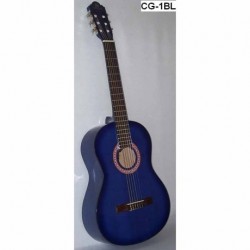 Guitarra Acústica SEGOVIA GUITARRA CLASICA CON RESAQUE AZUL MARINO  CG-1C BL