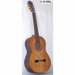 Guitarra Acústica SEGOVIA GUITARRA CLASICA MAD. SOLIDA DE PINO ABETO Y CAJA DE  C-515 NL