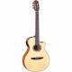 Guitarra Acústica YAMAHA Guitarra EA de cuerdas de nylon caja delgada aros y fondo de maple flameado GNTX900FM - Envío Gratuito