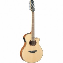 Guitarra Acústica YAMAHA Guitarra EA serie APX 12 cuerdas de acero, tapa sólida, 12 cuerdas GAPX700II-12 - Envío Gratuito