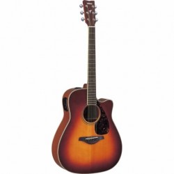 Guitarra Acústica YAMAHA Guitarra Folk EA tapa sólida, Sombreada GFGX720SCBS 02 - Envío Gratuito