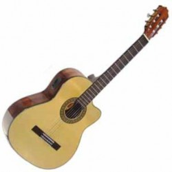 Guitarra Acústica LA SEVILLANA GUITARRA LA SEVILLANA E/ACUSTICA N-6CEQ  ISSEVN6CEQ - Envío Gratuito