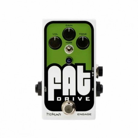 Efectos para Guitarra PIGTRONIX PEDAL EFECTO PIGTRONIX FAT DRIVE OVERDRI MOD. FAT  8303309 - Envío Gratuito